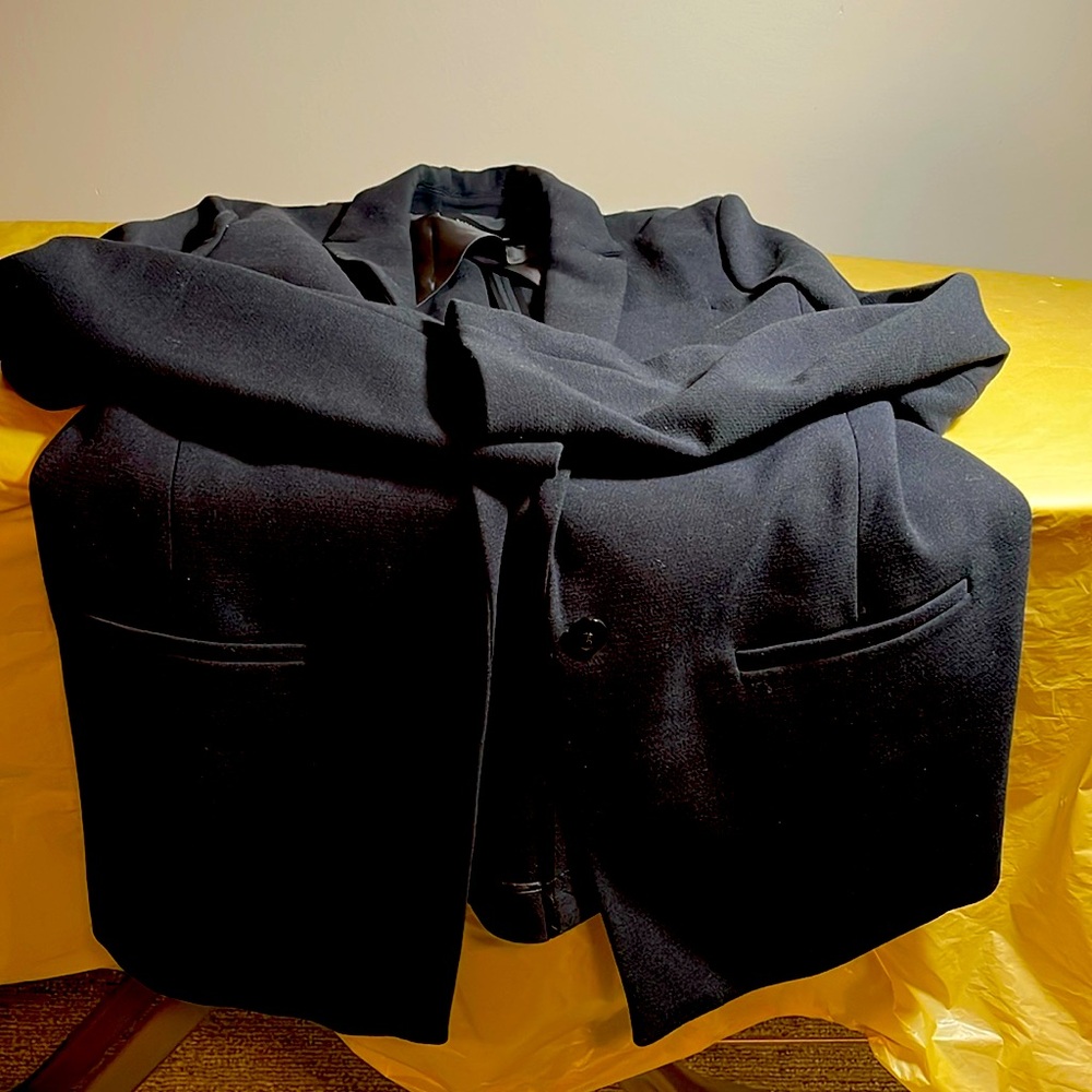 Classic black blazer. Like new.
